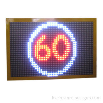 4-color LED message board
